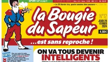 Este 29 de febrero sale el insólito periódico francés ‘La Bougie du Sapeur’, como cada 4 años