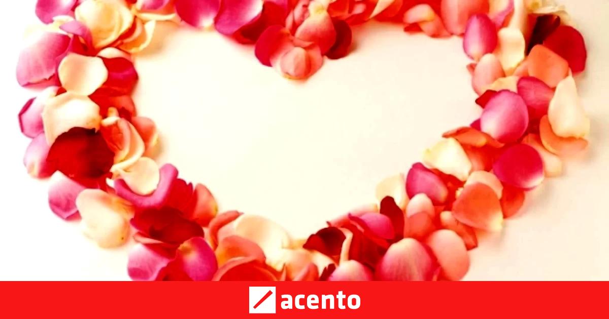 El concepto del día de San Valentín. Hombre soñando con el amor