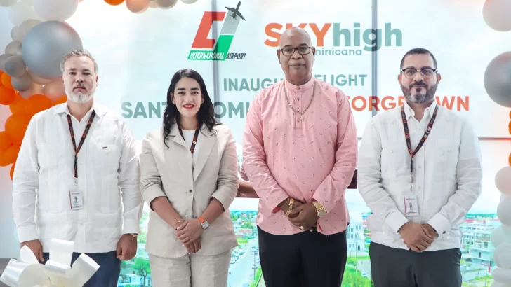 SkyHigh Dominicana estrena ruta Georgetown con tres vuelos semanales