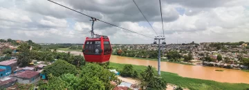 Suspenden operaciones del teleférico por clima con truenos y relámpagos