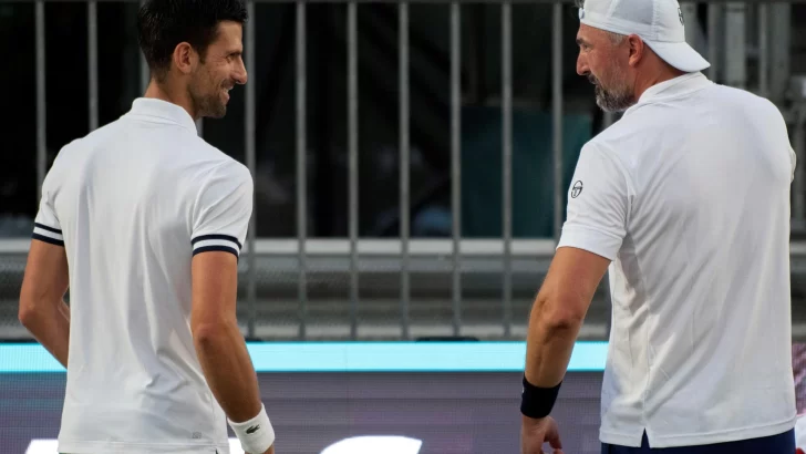 Djokovic prescinde del entrenador que lo dirigió desde 2019