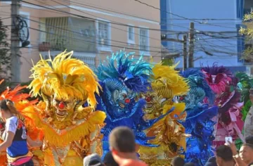 Misterios gozosos en el carnaval dominicano
