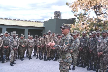 Jefatura del Ejército de República Dominicana supervisa labor de protección de la frontera