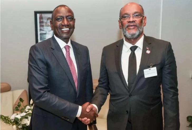 El presidente de Kenia reafirma el compromiso de su país para liderar la misión en Haití