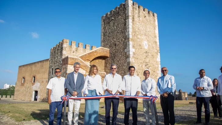 Entregan remozados la Fortaleza y la calle Las Damas en Ciudad Colonial