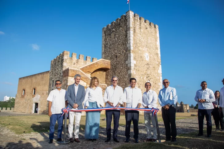 Entregan remozados la Fortaleza y la calle Las Damas en Ciudad Colonial