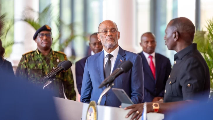 Kenia y Haití firman un acuerdo para que policías kenianos lideren la misión de la ONU