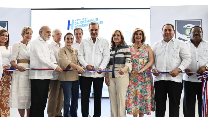 Abinader entrega remozado el Hospital Infantil Dr. José Manuel Rodríguez Jimenes