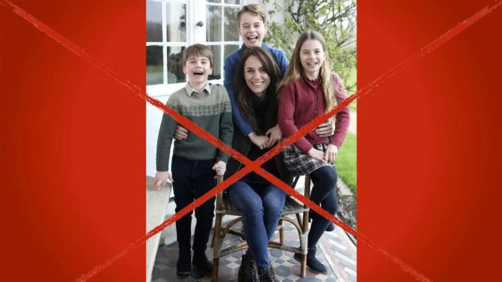 Princesa de Gales: ¿cómo podría haber sido alterada la foto de Kate con sus hijos?