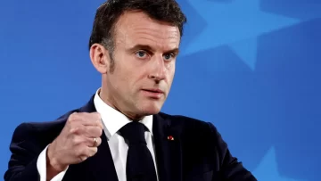 Macron admite que Francia interceptó proyectiles iraníes desde Jordania