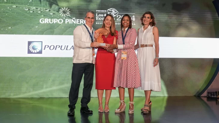 Popular recibe premio de Grupo Piñero por su apoyo operativo y en sostenibilidad