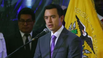 Consulta en Ecuador: los primeros resultados muestran el respaldo a las nuevas medidas de seguridad planteadas por el presidente Noboa en plena crisis de violencia Consulta en Ecuador: los primeros resultados muestran el respaldo a las nuevas medidas de seguridad planteadas por el presidente Noboa en plena crisis de violencia