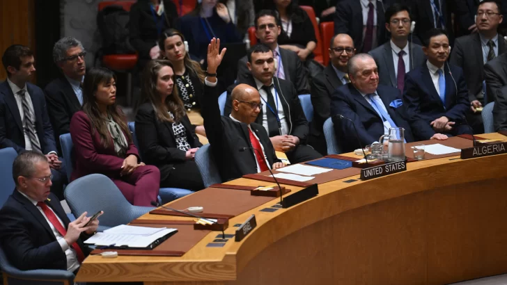 EEUU veta entrada de Palestina en la ONU. Único voto en contra
