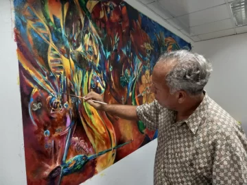 Alberto Garó: Un muralista trascendente y multicromático