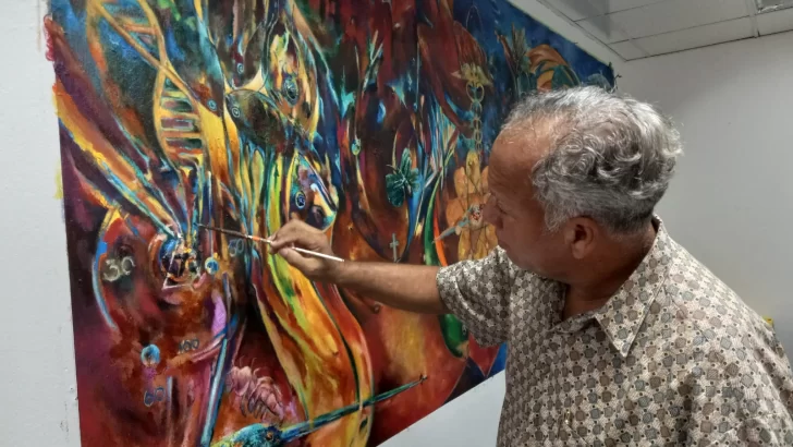Alberto Garó: Un muralista trascendente y multicromático