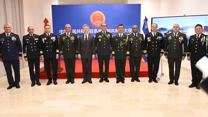 China envía a su primer agregado militar de su embajada en Santo Domingo