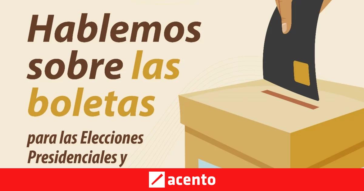 Elecciones Presidenciales 2024: Cómo Son Las Boletas Para Las ...