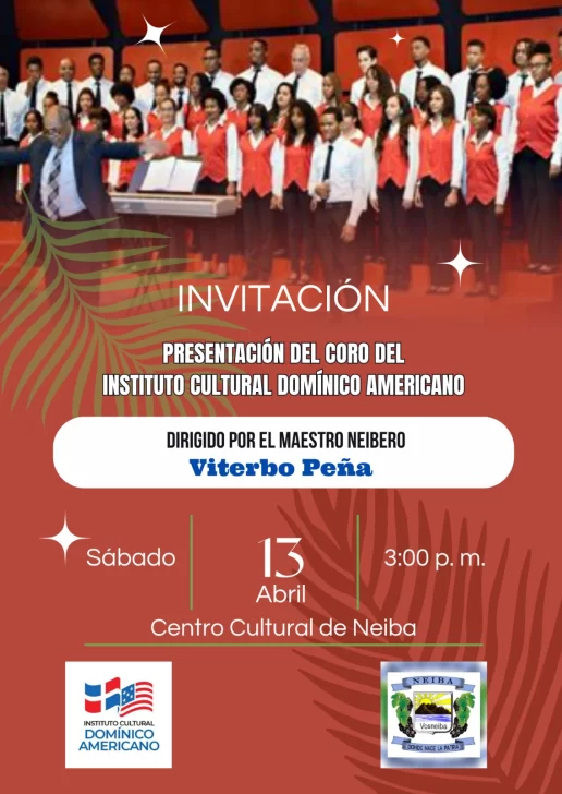 Coro del Instituto Dominico Americano se presentará en Neiba