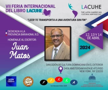 Celebrarán en Nueva York Feria Internacional del Libro LACUHE