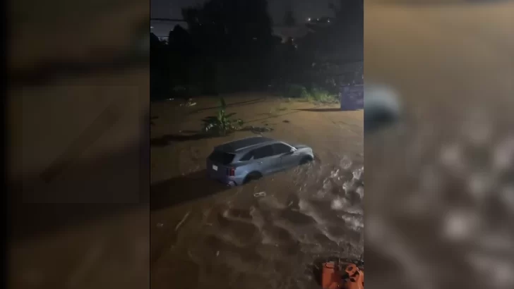 Inundaciones de hasta 228 milímetros de agua tras lluvias en Samaná, según la Onamet