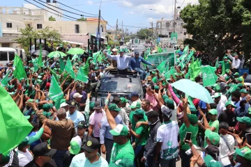 Leonel encabeza otra marcha-caravana en San Pedro de Macorís