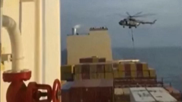Estrecho de Ormuz: Irán se apodera de un portacontenedores perteneciente a un israelí