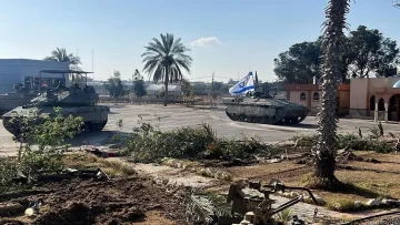 Israel toma el control del lado palestino del cruce de Rafah