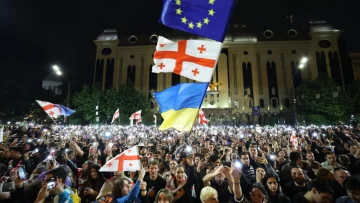 Los jóvenes protagonizan protestas en Georgia contra la polémica “ley rusa”