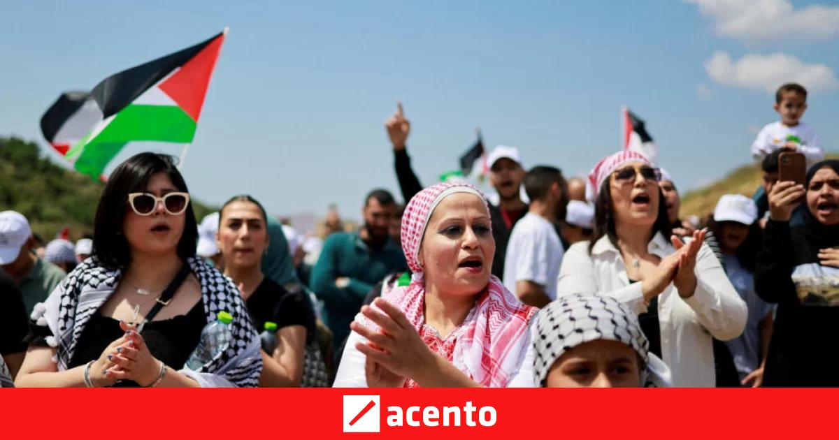 Los Palestinos Conmemoran El 76º Aniversario De La Nakba En Plena ...