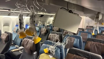Las turbulencias 'extremas' que dejaron un pasajero muerto y 30 heridos en un vuelo entre Londres y Singapur
