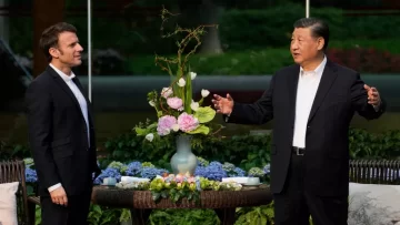 El presidente chino Xi Jinping inicia en Francia su primera gira europea desde 2019