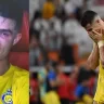 Desconsolado llanto de Cristiano Ronaldo tras perder la final