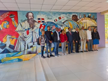 Develizan murales del artista Pedro Veras en Facultad Humanidades de la UASD