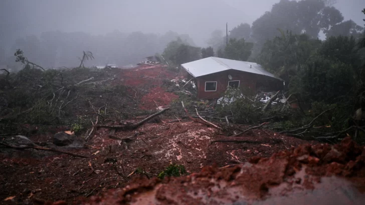 Las lluvias se intensifican en el sur de Brasil; más de 3.000 desplazados por inundaciones en Uruguay