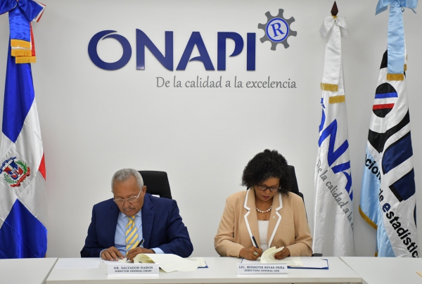 Onapi y ONE firman acuerdo de colaboración interinstitucional