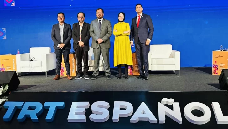 Dominicano Luis González participa en lanzamiento de nueva plataforma en español de Televisión y Radio de Turquía