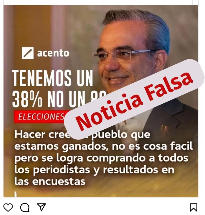 Fake News: utilizan ilegalmente la marca Acento para enviar falso titular