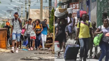 Escarbando: Familias enteras huyen de sus barrios en Puerto Príncipe por ataques