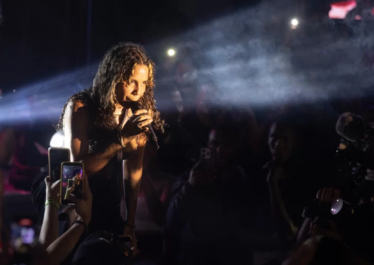 Tokischa cierra su gira en Santo Domingo con un concierto dedicado a la 'gente de barrio'