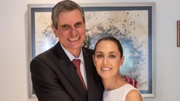 Claudia Sheinbaum y Jesús María Tarriba, la pareja que se reencontró después de 30 años y se casó poco antes de que ella ganara las elecciones de México