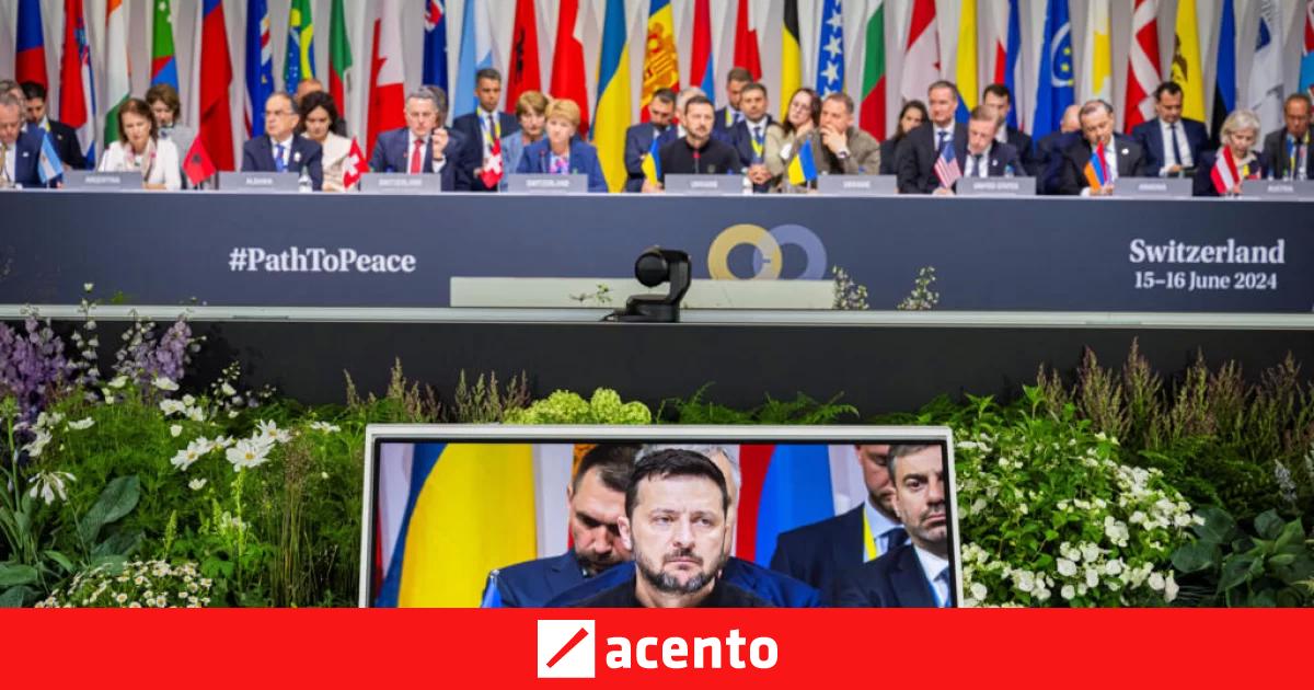 Cumbre de Paz para Ucrania: 80 países firman la declaración final, 13 ...