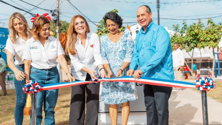 Alcaldía del Distrito Nacional inaugura parque Los Corales