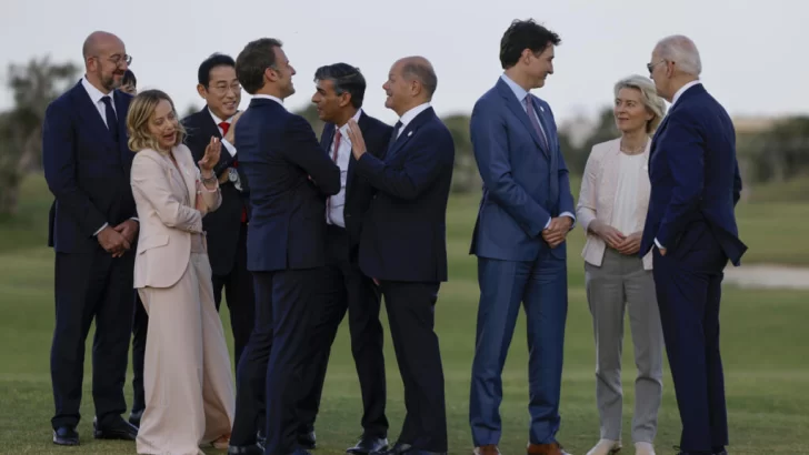 Las relaciones comerciales con China centran los debates de la segunda jornada del G7