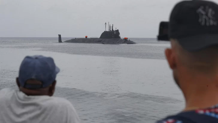 Llega a Cuba fuerza naval rusa, con submarino nuclear incluido