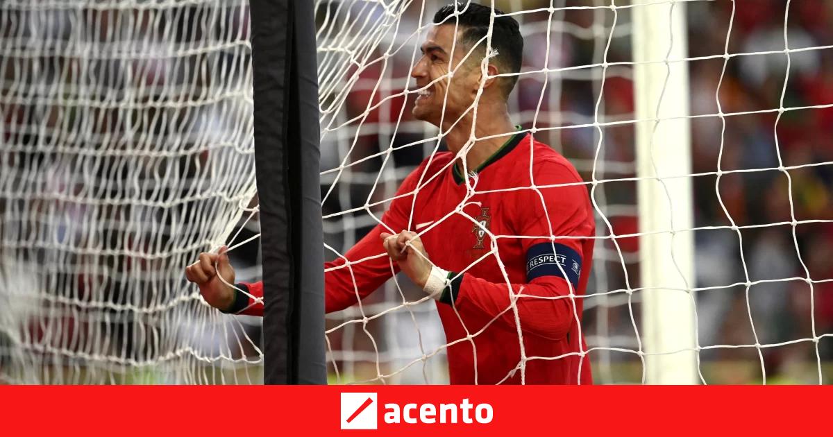 Os golos de Cristiano Ronaldo na goleada sobre a Irlanda dão asas a Portugal