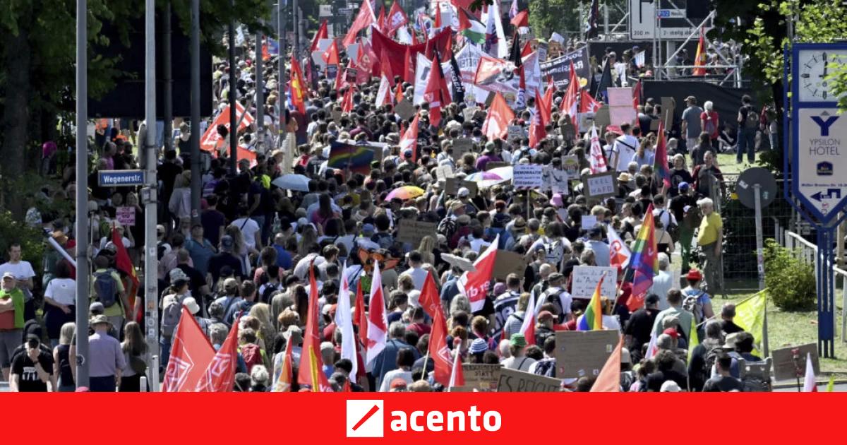 Decenas de miles de personas protestan contra la extrema derecha en ...