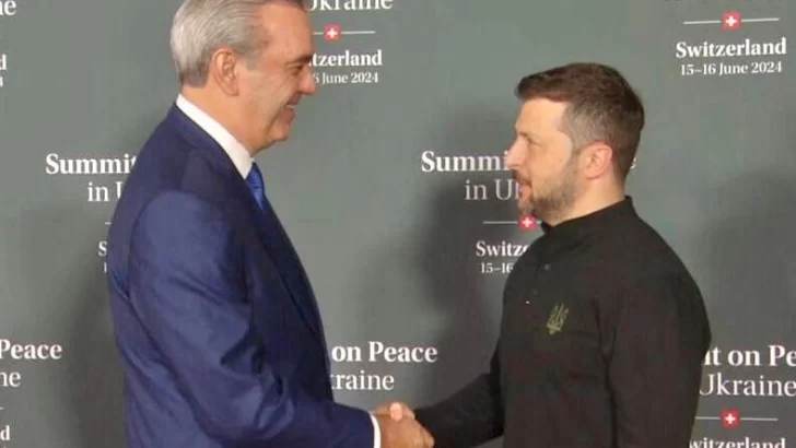 Luis Abinader participó en la Cumbre de Jefes de Estado y de Gobierno por la Paz en Ucrania,