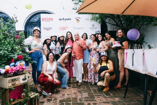 Sip and Paint Social y Beefeater dan la bienvenida al verano