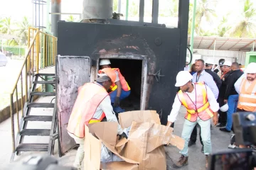 JCE incinera materiales utilizados y sobrantes de las elecciones municipales