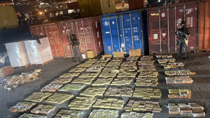 Hallan más de mil paquetes de marihuana en un contenedor en Puerto Caucedo